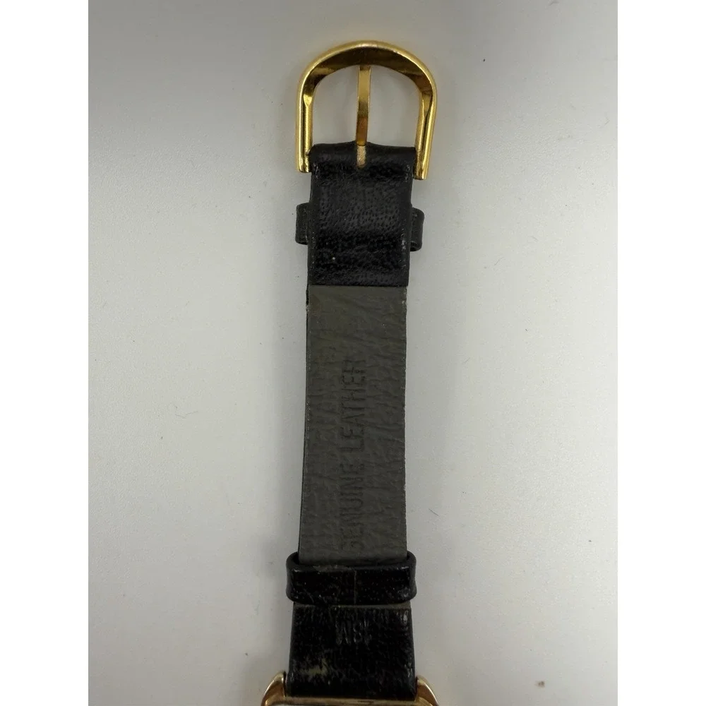 Seiko 6530-5209 New Battery Super‎ Thin Mens Tank Watch 26MM 7.5